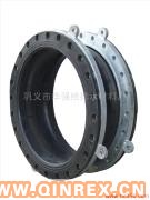 供應華強生產(chǎn)大口徑翻邊橡膠接頭廠家0371-64033858